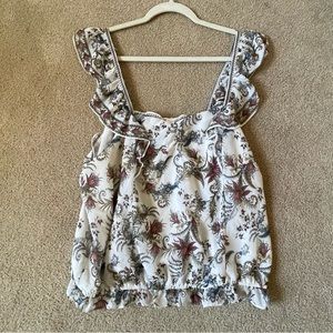 Cute tank top blouse